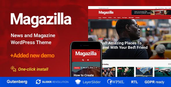 Magazilla – News and Magazine Theme