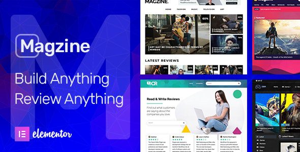 Magzine – Elementor Review and Magazine Theme