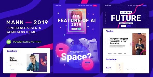 Mann – Conference WordPress Theme