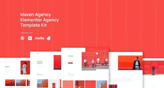 Maven – Business Agency Elementor Template Kit