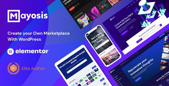 Mayosis Digital Marketplace Theme