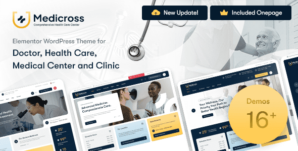 Medicross – Medical WordPress Theme