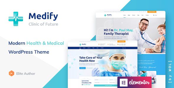 Medify – Health and Clinic WordPress Theme