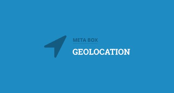 Meta Box Geolocation