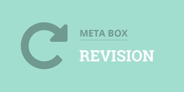 Meta Box Revision Extension