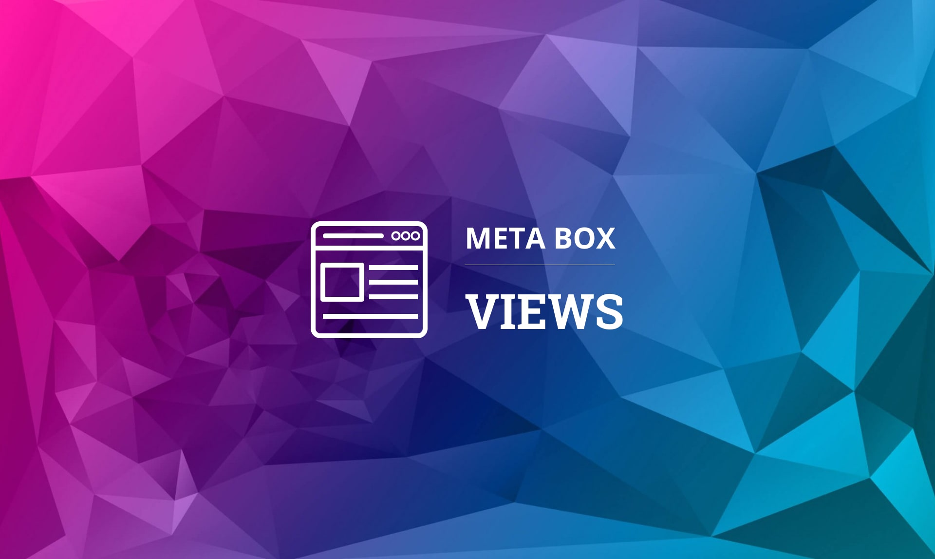 Meta Box Views