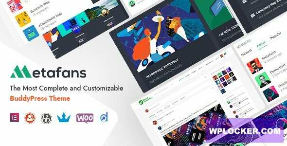 MetaFans Community and Social Theme