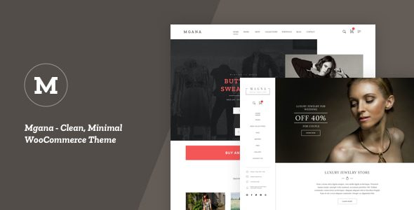 Mgana Clean, Minimal WooCommerce Theme