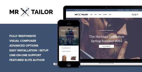 Mr Tailor WooCommerce Theme