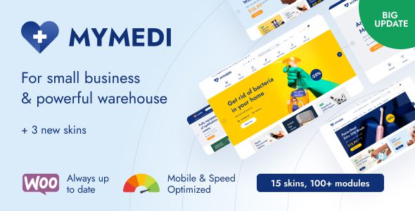 MyMedi Responsive WooCommerce Theme