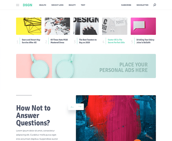 MyThemeShop Designer WordPress Theme