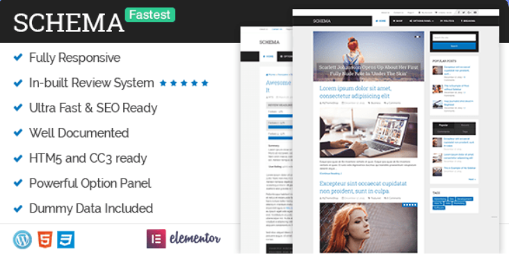 MyThemeShop Schema WordPress Theme