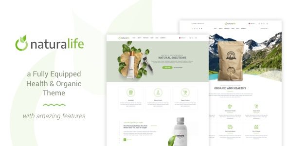 NaturaLife Health Organic Theme