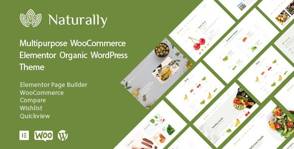 Naturally – Organic Food and Market WooCommerce Theme
