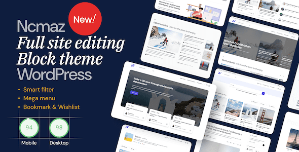 Ncmaz – Blog Magazine WordPress Theme