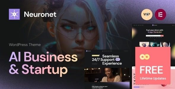 Neuronet – AI Business and Startup WordPress Theme