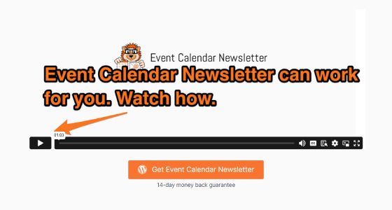 Newsletter – The Event Calendar Addon