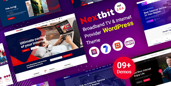 Nextbit – TV and Internet Provider WordPress Theme