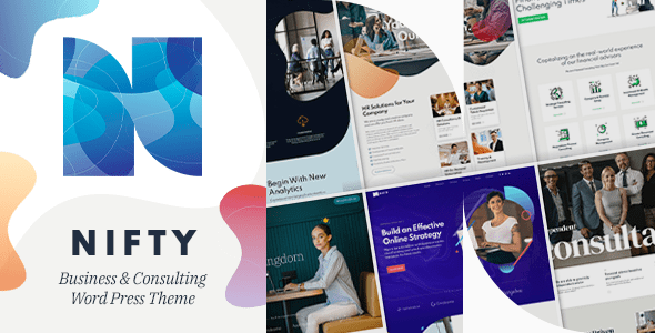 Nifty – Business Consulting WordPress Theme