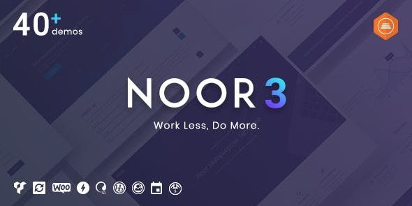 Noor | Multi-Purpose & Fully Customizable Creative AMP Theme