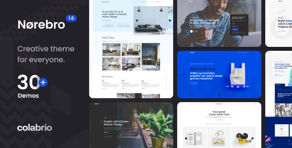 Norebro – Creative Portfolio Theme