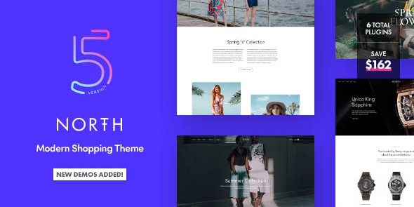 North – Responsive WooCommerce Theme