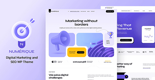 Numérique – SEO Digital Marketing WordPress