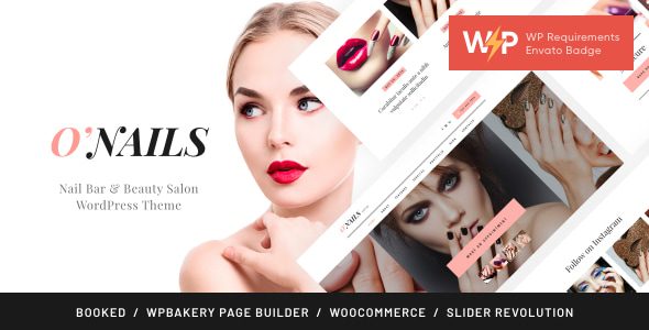 O’Nails – Nail Bar and Beauty Salon Wellness WordPress Theme