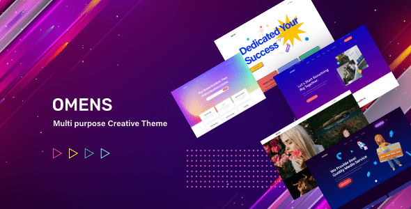 Omens – Multipurpose Creative WordPress Theme