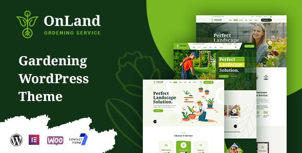 OnLand – Gardening WordPress Theme
