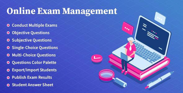 Online Exam Management – Education and Results Management