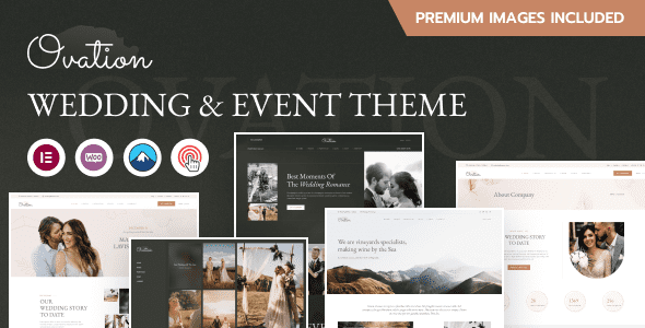 Ovation – Wedding and Event Photography WordPress Theme