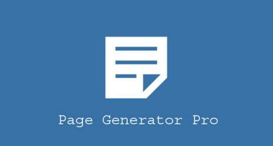 Page Generator Pro
