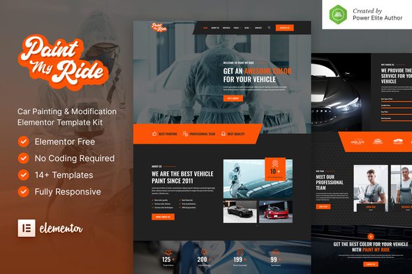 PaintMyRide – Car Painting and Modification WP Theme