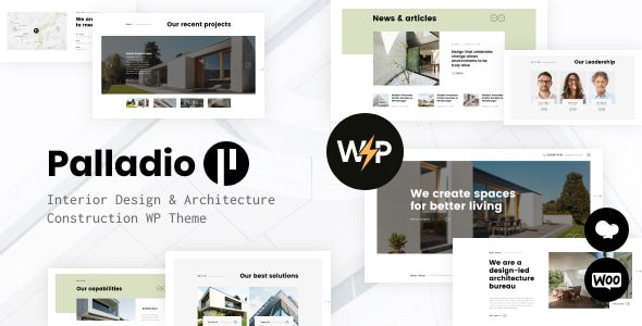 Palladio | Interior Design and Architecture WordPress Theme