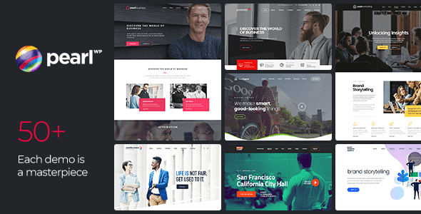 Pearl Business Theme– Corporate Business WordPress Theme