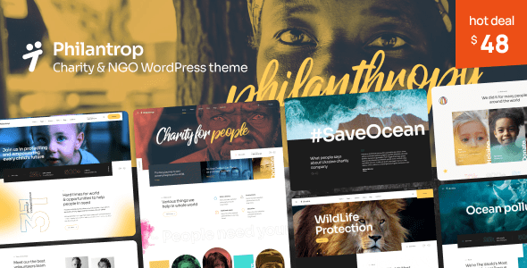 Philantrop | Charity and Nonprofit WordPress Theme