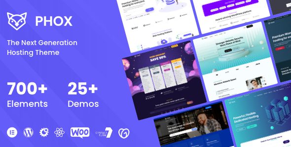 Phox – Hosting WordPress and WHMCS Theme