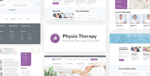 Physio – Physical Therapy and Medical Clinic WP Theme