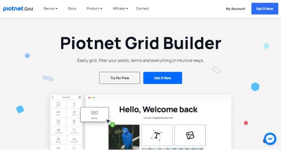 Piotnet Grid Builder