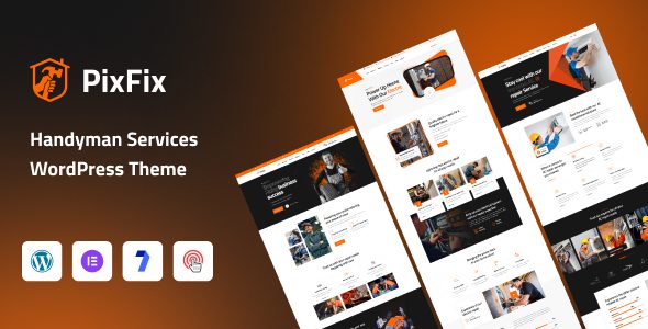 PixFix – Handyman Services WordPress Theme