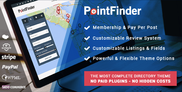 PointFinder | Directory and Listing WordPress Themes