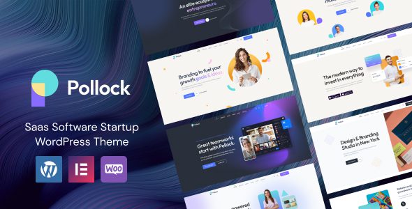 Pollock – Saas Software Startup WordPress Theme