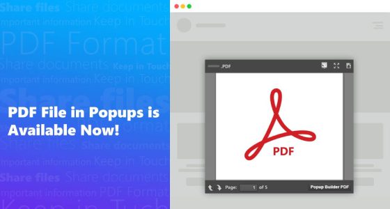 Popup Builder PDF