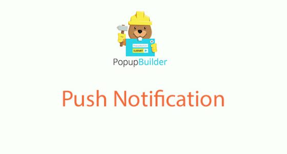 Popup Builder Web Push Notification Extension