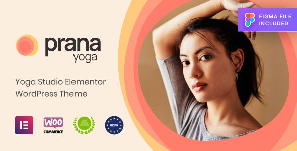 Prana Yoga – Fitness Theme for Elementor WordPress Theme