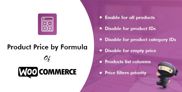 Price by Formula Calculator for WooCommerce