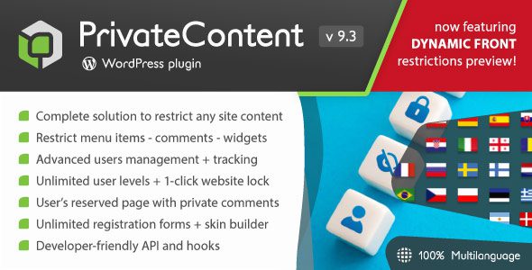 PrivateContent – Multilevel Content Plugin