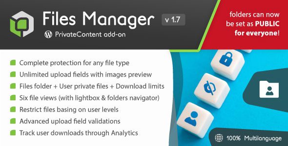 PrivateContent – Files Manager