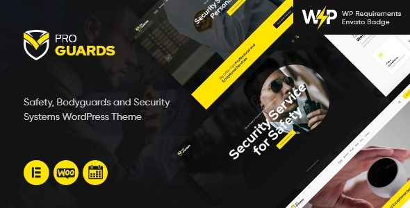 ProGuards – Safety Body Guard and Security WordPress Theme